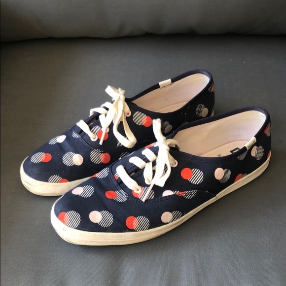 (Sold) Keds x Kate Spade Champion Polka Dot Sneake - Picture 5 of 8